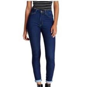 American Apparel Dark Denim Pencil Pants